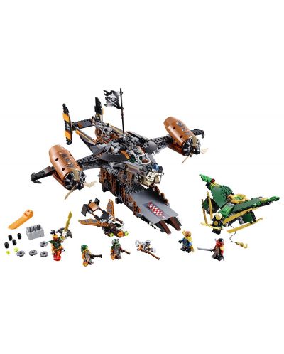 Constructor LEGO Ninjago - Misfortune's Keep Pirate Flying Ship
