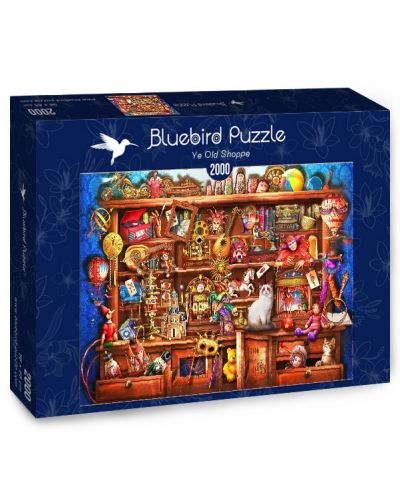 Puzzle Bluebird de 2000 piese - Magazin vechi - 1