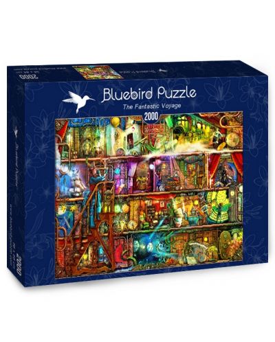 Puzzle Bluebird de 2000 piese - Calatorie fantastica - 1