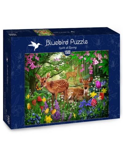 Puzzle Bluebird de 1500 piese - Spiritul primaverii - 1