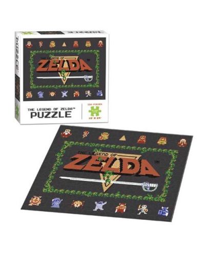 Puzzle de colectie USAopoly de 550 piese - The Legend Of Zelda: Classic - 2