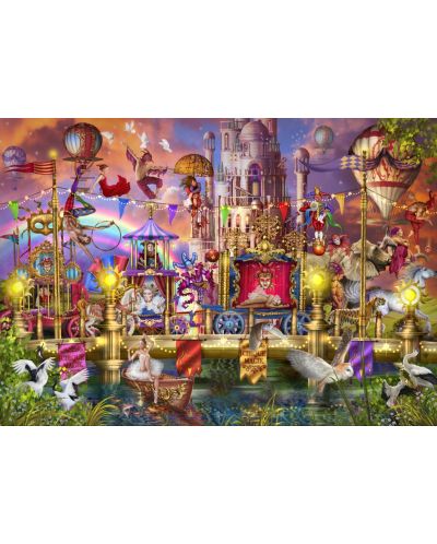 Puzzle Bluebird de 1500 piese - Parada circului magic - 2