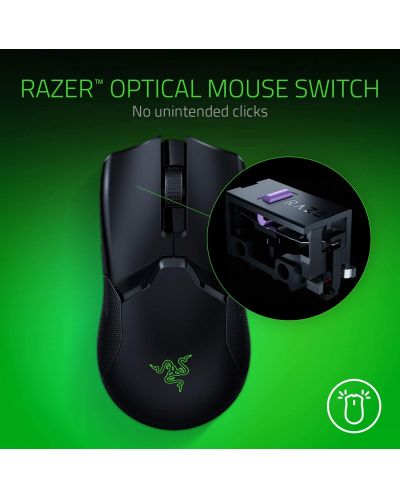 Mouse gaming Razer - Viper Ultimate, wireless, negru - 5