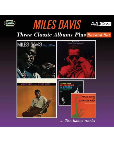 MILES DAVIS - Three Classic Albums Plus (CD) - 1
