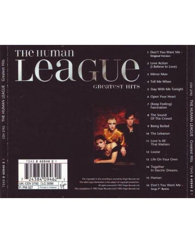 The Human League - The Greatest Hits (CD) - 2