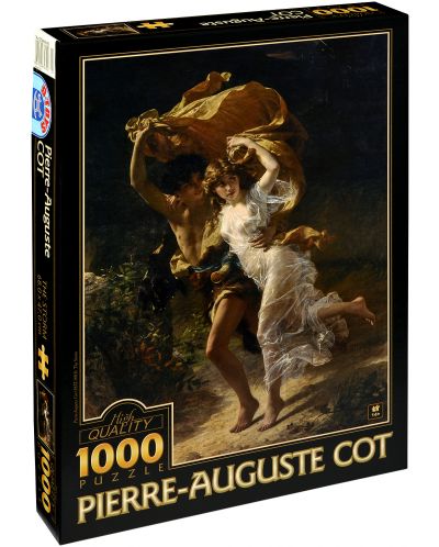 Puzzle D-Toys de 1000 piese – Furtuna, Pierre Auguste Kot - 1
