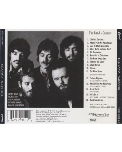 The Band - Cahoots - (CD) - 2