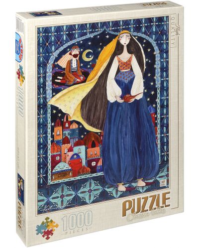 Puzzle D-Toys de 1000 piese – Povesti din o mie si una de nopti, Andrea Kurti - 1