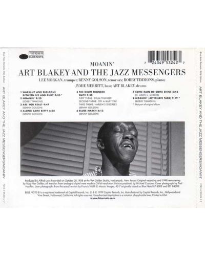 Art Blakey & The Jazz Messengers - Moanin' (CD)	 - 2