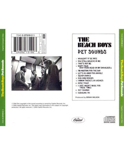 The BEACH BOYS - Pet Sounds - (CD) - 2