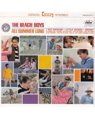 The BEACH BOYS - Little Deuce Coupe/All Summer Long - (CD) - 2