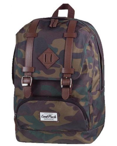 Ghiozdan scolar anatomic Cool Pack City - Camouflage - 1