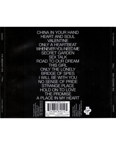 T. Pau - The Greatest Hits - (CD) - 2