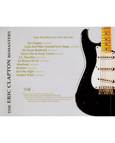 Eric Clapton - 461 Ocean Boulevard (CD) - 2