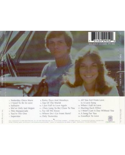 The Carpenters - Love Songs - (CD) - 2