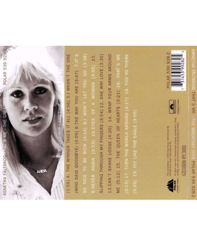 Agnetha Faltskog - That's Me - the Greatest Hits (CD) - 2