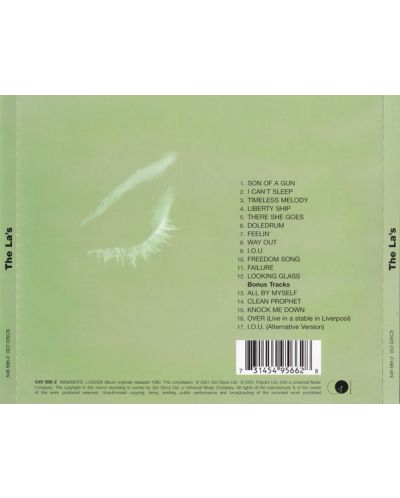 The La's - The La's (CD) - 2