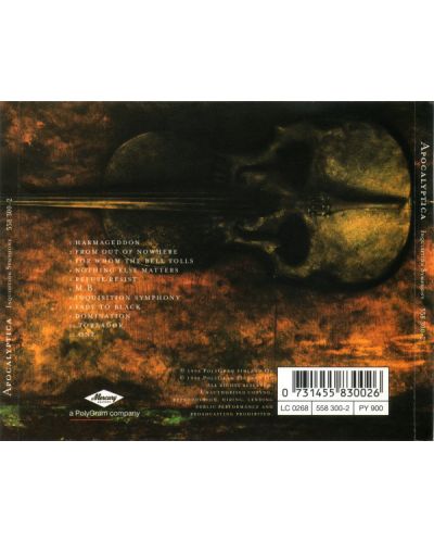 Apocalyptica - Inquisition Symphony (CD) - 2