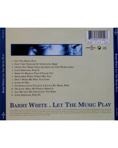 Barry White - Let the Music Play (CD) - 3