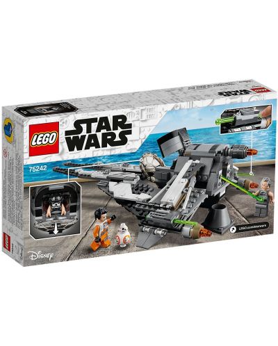 Constructor Lego Star Wars - Black Ace TIE Interceptor (75242) - 5