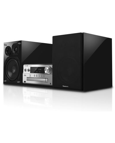 Mini sistem audio Panasonic - SC-PMX150, hi-fi, negru/gri - 2