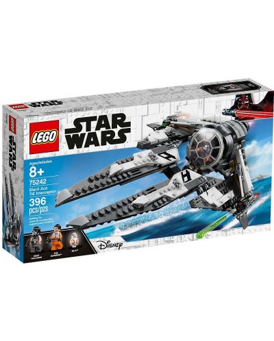 Constructor Lego Star Wars - Black Ace TIE Interceptor (75242) - 1