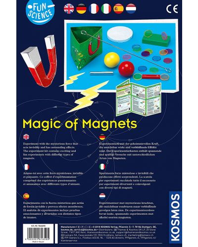 Set pentru experimente Kosmos - Magia magnetilor  - 5