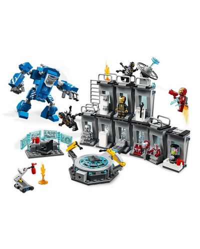Constructor Lego Marvel Super Heroes - Iron Man Hall of Armor (76125) - 3