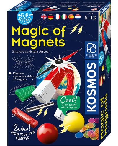 Set pentru experimente Kosmos - Magia magnetilor  - 1