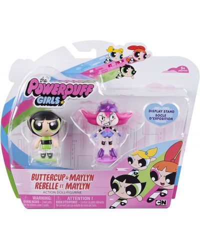 Set de 2 figurine de actiune Spin Master Powerpuff Girls - Buttercup si Maylyn - 2