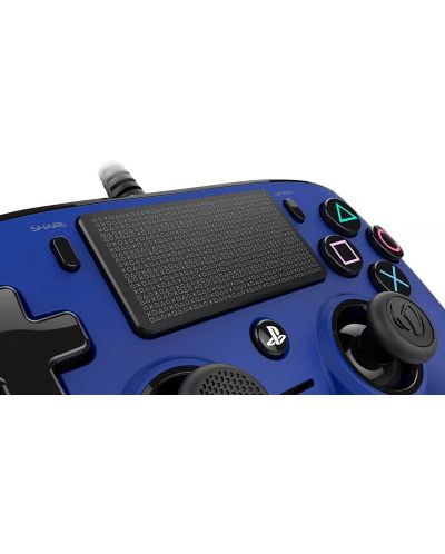 Controller Nacon за PS4 - Wired Compact, albastru - 5