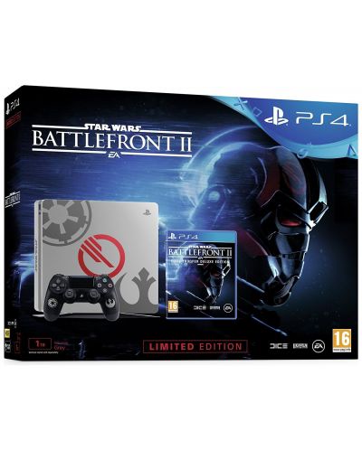 PlayStation 4 Slim 1TB Limited Edition + Star Wars Battlefront II