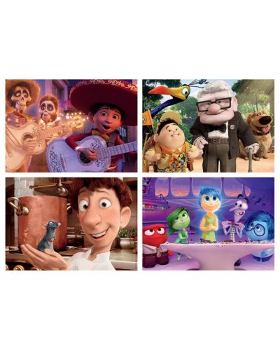 Puzzle Educa 4 in 1 - Pixar - 2