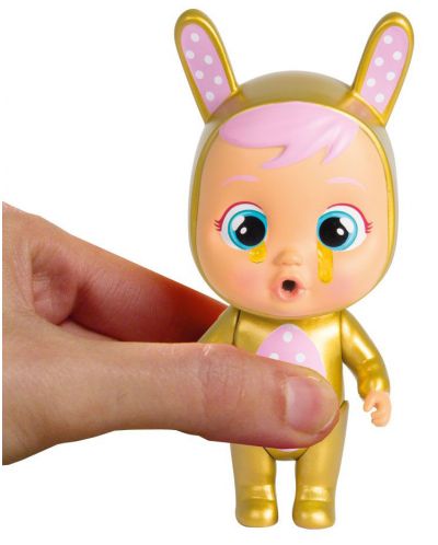 Mini papusa plangacioasa cu lacrimi IMC Toys Cry Babies Magic Tears - Golden, sortiment - 4
