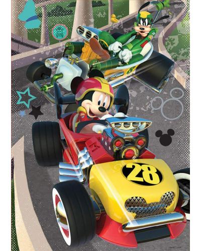 Puzzle in valiza  Educa de 2 x 20 piese - Mickey si prietenii - 2