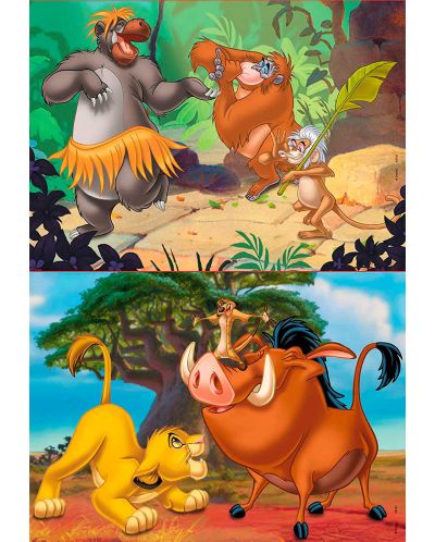 Puzzle Educa din 2 x 20 piese - Disney Animals - 2
