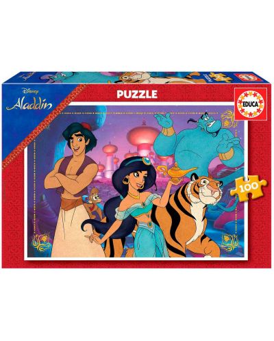 Puzzle Educa de 100 piese - Aladdin - 1
