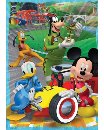 Puzzle in valiza  Educa de 2 x 20 piese - Mickey si prietenii - 3