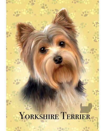 Puzzle 6 dimensiuni Educa cu 100 de piese - Yorkshire Terrier - 2