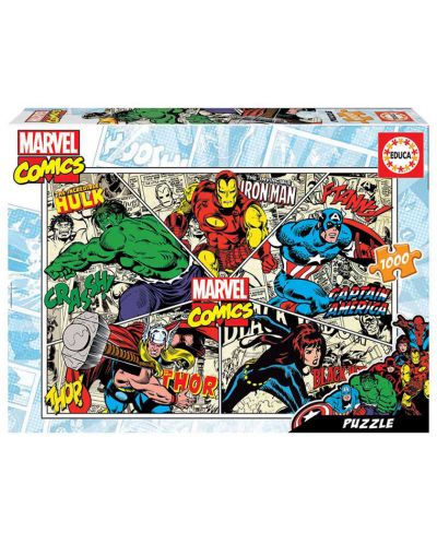 Puzzle Educa de 1000 piese - Marvel Comics - 1