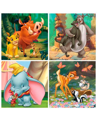 Puzzle Educa 4 in 1 - Disney Animals - 2