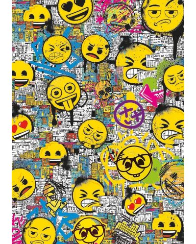 Puzzle Educa din 200 de piese - Graffiti Emoji - 2