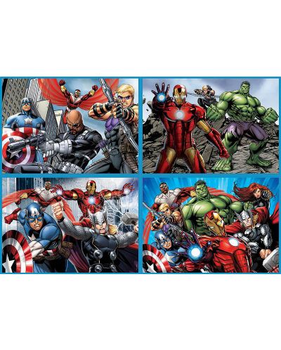 Puzzle Educa 4 in 1 - Avengers - 2