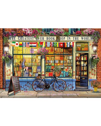 Puzzle Educa de 5000 piese - Greatest Book Shop in the World - 2