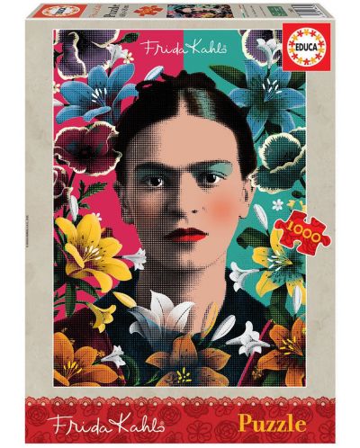 Puzzle Educa 1000 de piese - Frida Kahlo - 1