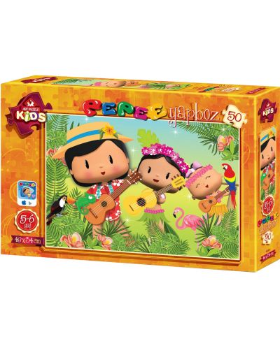 Puzzle Art Puzzle de 50 piese - Pepee's Forest Musical - 1