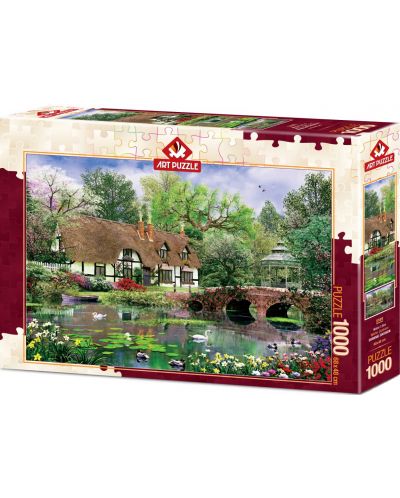 Puzzle Art Puzzle de 1000 piese - Water Lilies - 1