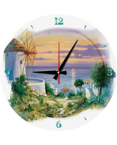 Puzzle-ceas  Art Puzzle de 570 piese - Clock Aegean Evening - 2