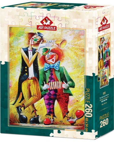 Puzzle Art Puzzle de 260 piese - The Musician Clowns - 1
