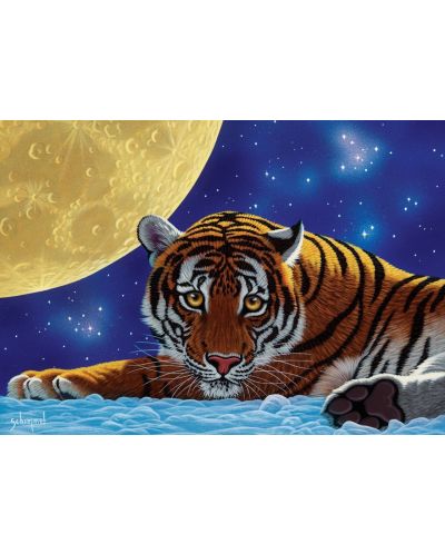 Puzzle Art Puzzle de 500 piese - Tiger Moon - 2